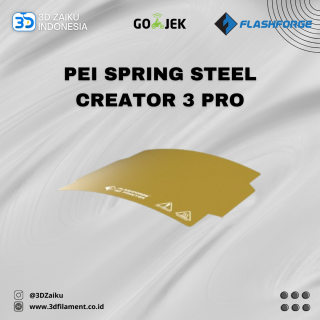 Original Flashforge Creator 3 Pro PEI Spring Steel Removable Sheet